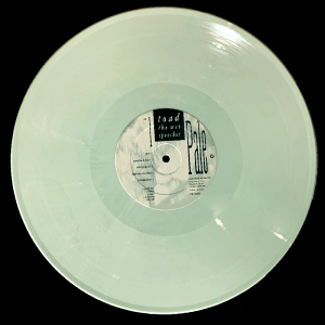 Colored vinyl record of Pale by Toad the Wet Sprocket