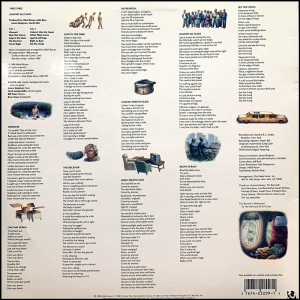 Against All Flags back cover with lyrics